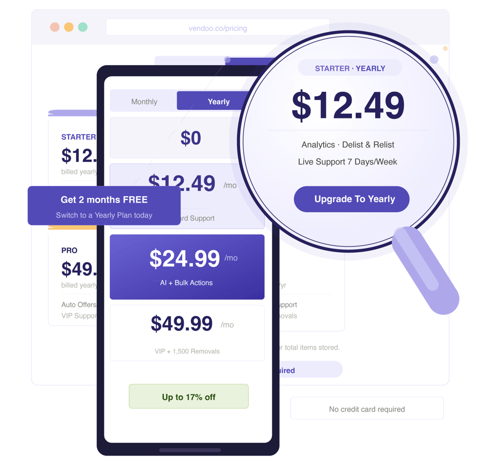 Vendoo Pricing Image