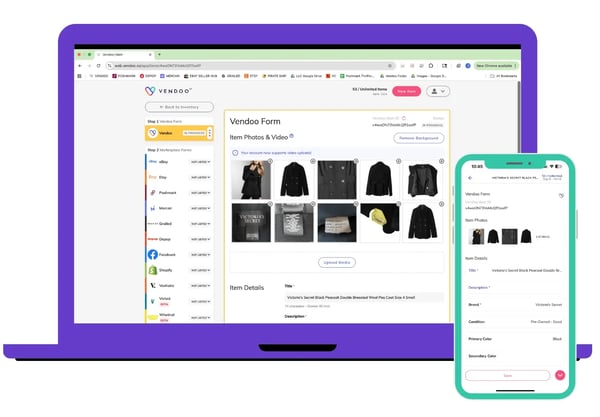 Create Listings with Vendoo