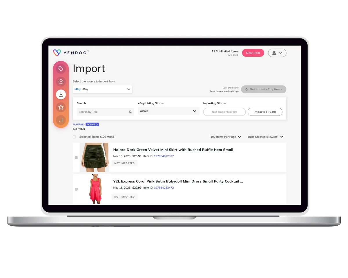 Crosslist from eBay to Mercari Step 1