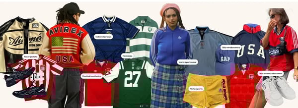 Depop Trend Report Retro Sportswear