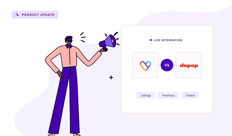 Vendoo's New Depop API Integration: A Stronger Connection