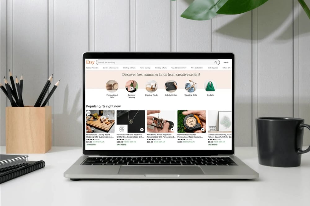 Etsy Online Flea Market