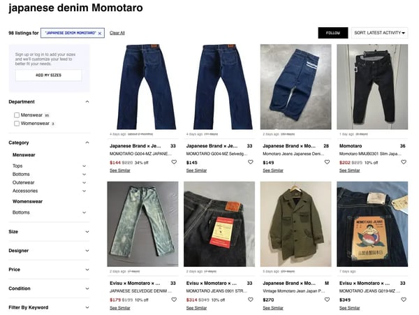 Japanese Jeans on Grailed