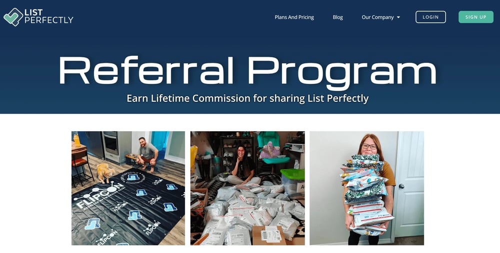 List Perfectly Referral Program