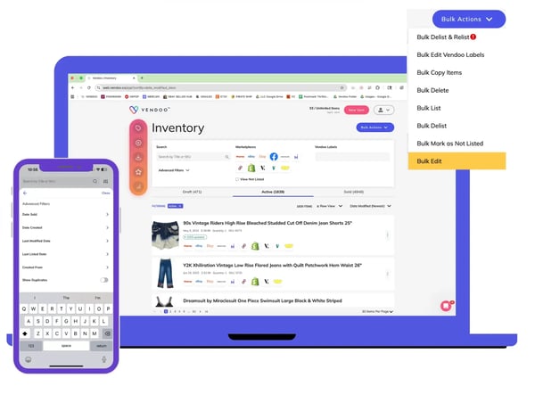Manage Inventory with Vendoo