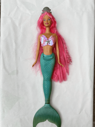 vintage mermaid barbie