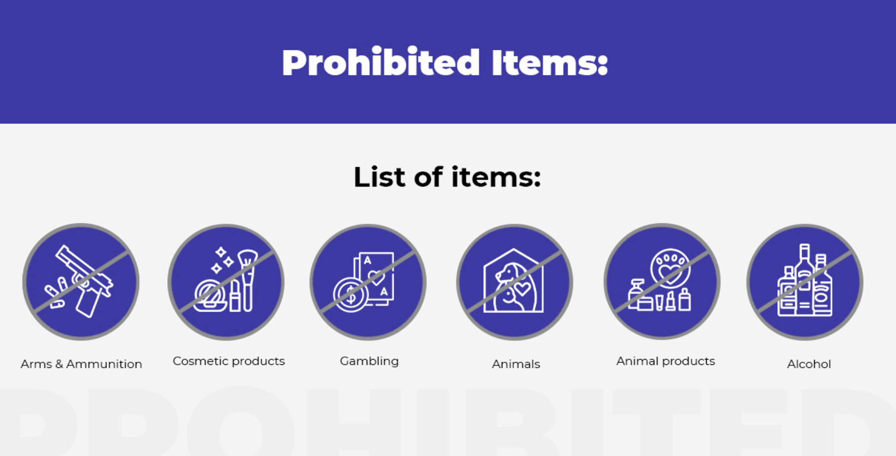 PROHIBITED ITEMS ON FACEBOOK MARKETPLACE