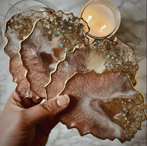 Sell DIY custom coasters on Etsy