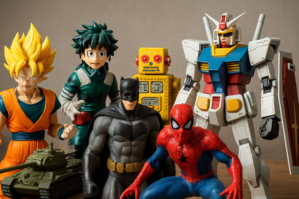 Selling Action Figures on Mercari