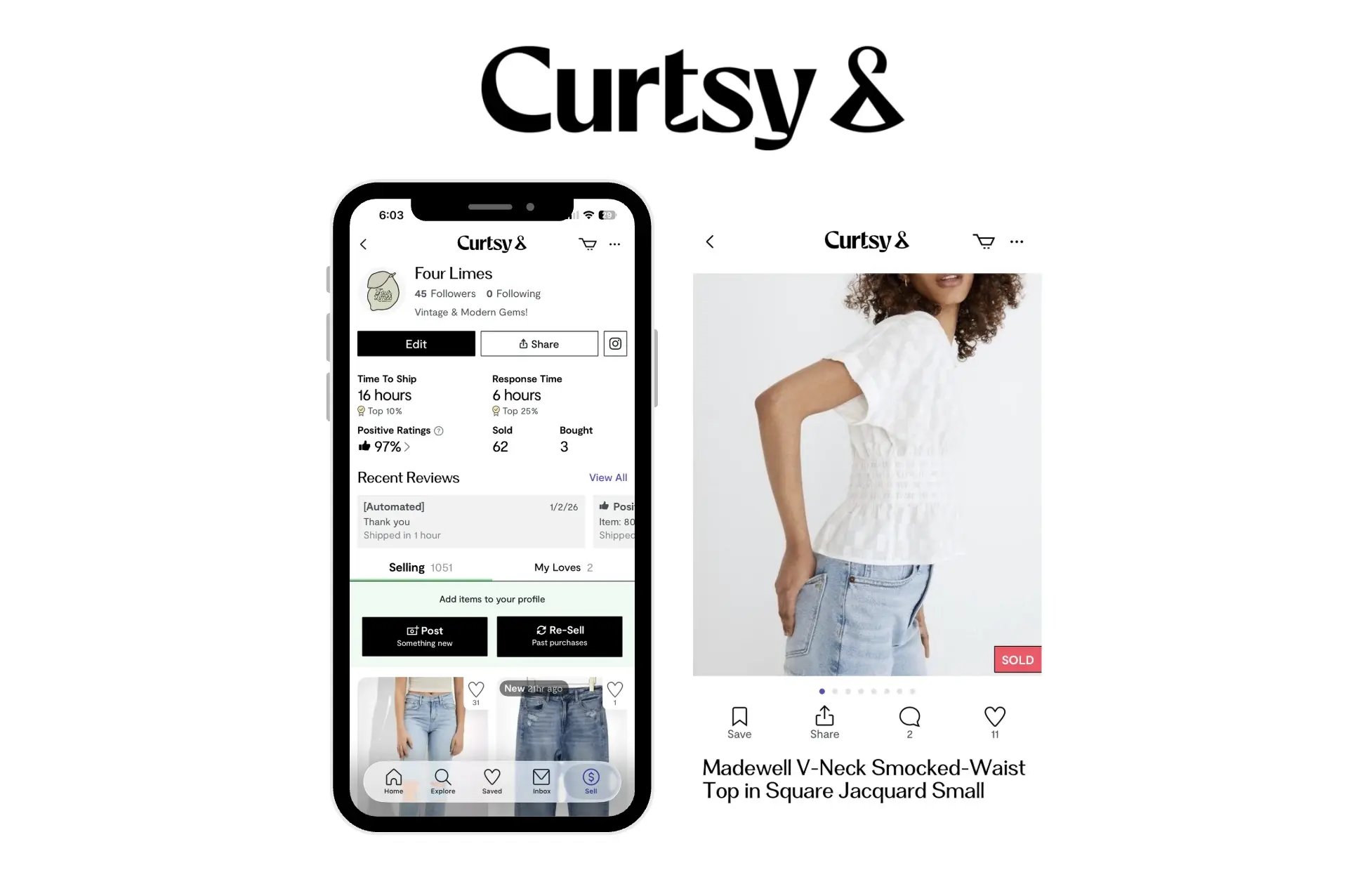 Selling T-Shirts on Curtsy