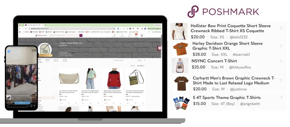 Selling T-Shirts on Poshmark