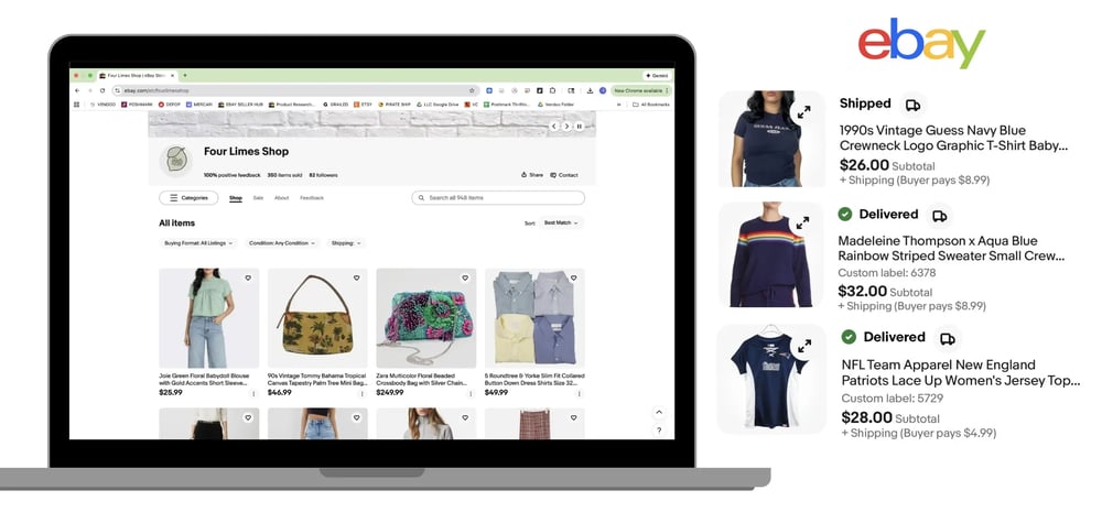 Selling T-Shirts on eBay