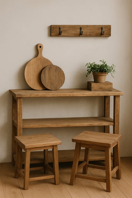 Selling Wooden Furniture and Decor on Etsy