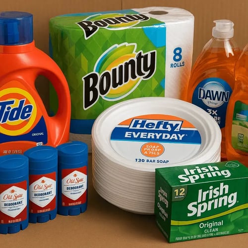Buying in Bulk and Selling Household Items Image