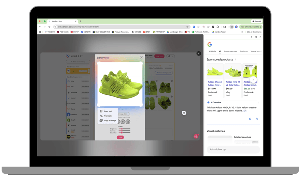 Vendoo Google Lens AI