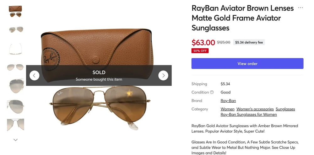 sell sunglasses online
