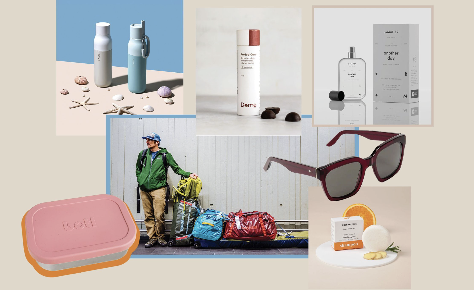 sustinable travel accesories