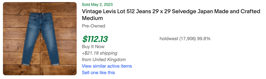 Vintage levis ebay