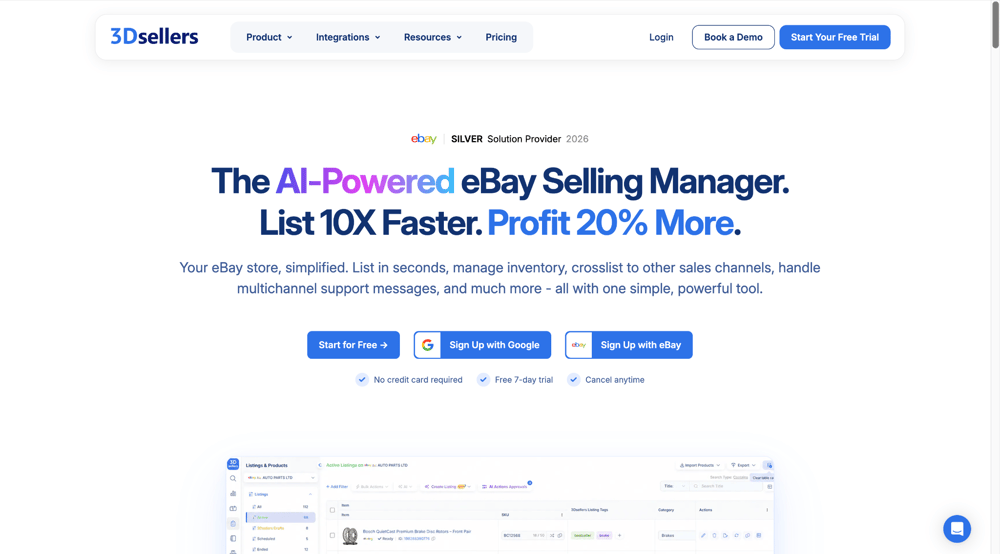 3D Sellers Software Thumbnail